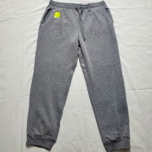 Tek Gear Men’s Ultra Soft Fleece Joggers Gray – Size L, NWT Sweatpants